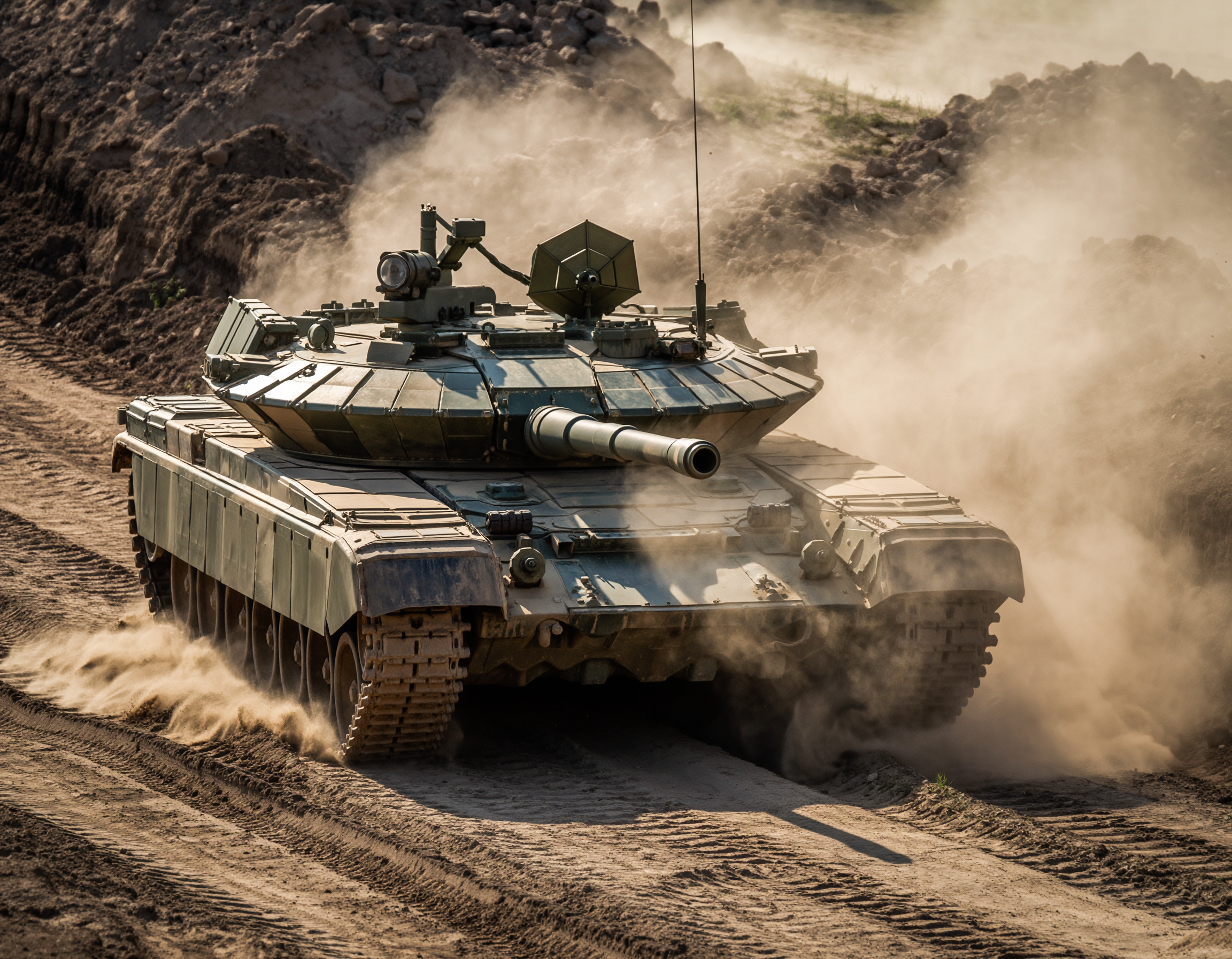 Tracked Military Vehicles